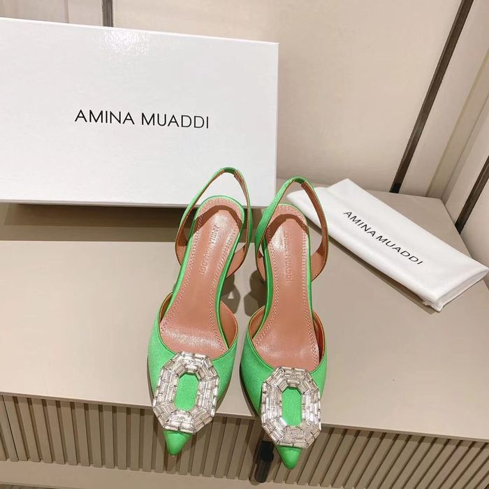 Amina Muaddi Shoes AMS00026 Heel 8.5CM